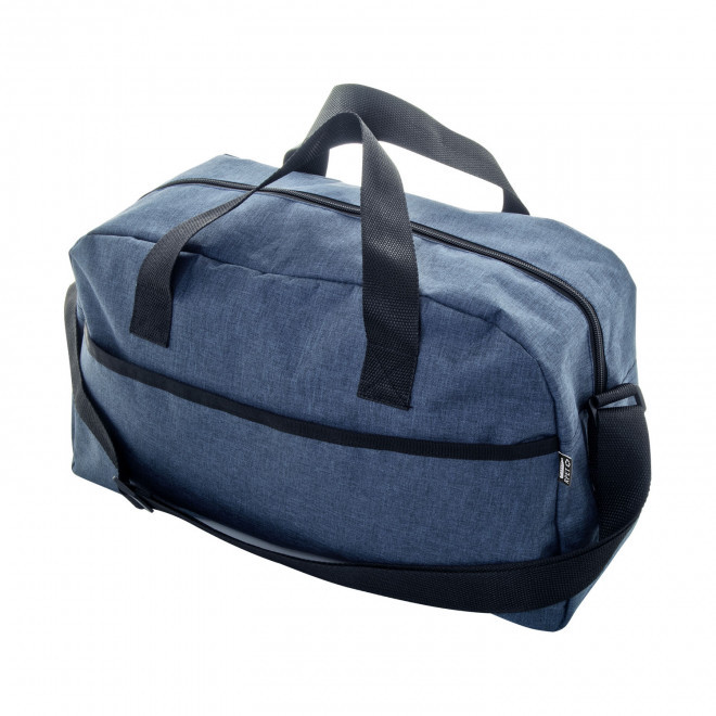 SAC DE SPORT RPET PERSONNALISABLE 'HANSO' - bleu foncé