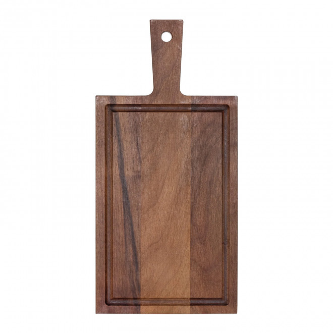 PLANCHE A DECOUPER NOYER PERSONNALISABLE 'WALNUT POIGNEE' - bois