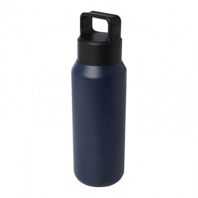 BOUTEILLE ISOTHERME PERSONNALISABLE 'CROFI BOISSONS GAZEUSES' - bleu marine