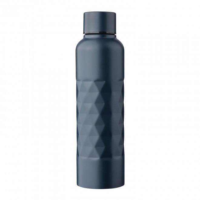 BOUTEILLE EN ACIER RECYCLE 800ML PERSONNALISABLE 'LINTA' - bleu
