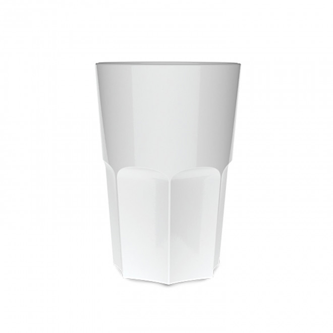 VERRE 40CL PERSONNALISABLE 'MOJITO' - blanc opaque