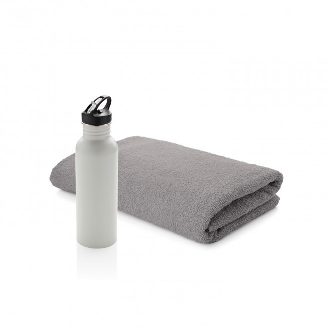 PACK PERSONNALISE 'MOVE YOUR BODY' - blanc/gris