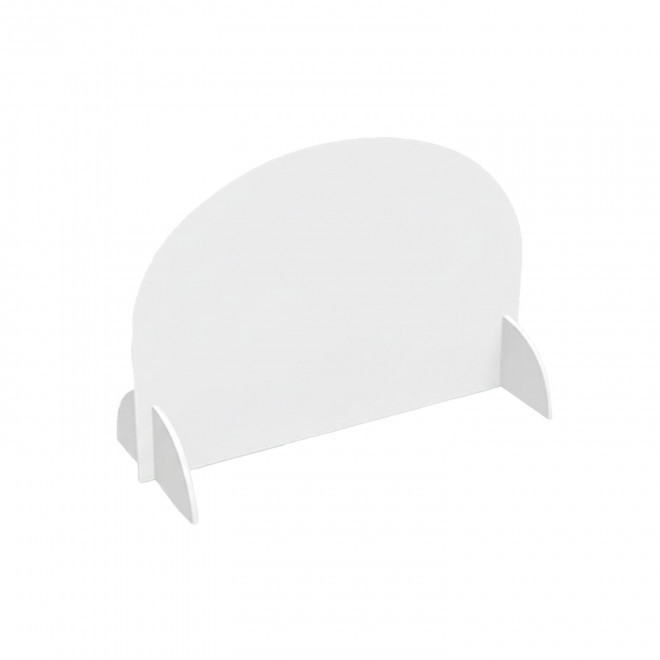 CHEVALET RIGIDE PERSONNALISABLE 'INFO ROND' - A5 paysage