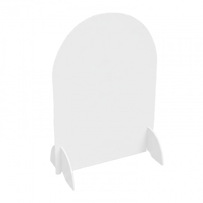 CHEVALET RIGIDE PERSONNALISABLE 'INFO ROND' - A3 portrait