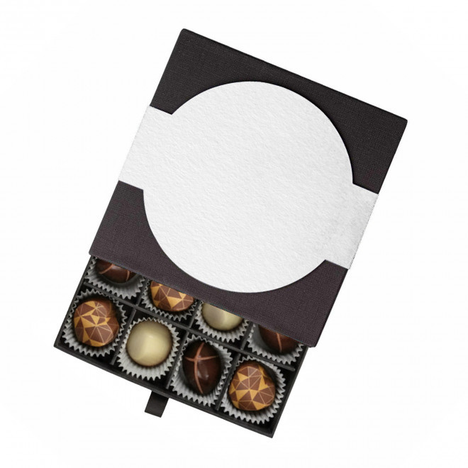 COFFRET PERSONNALISABLE DE 16 CHOCOLATS 'MOMENT' - Noël