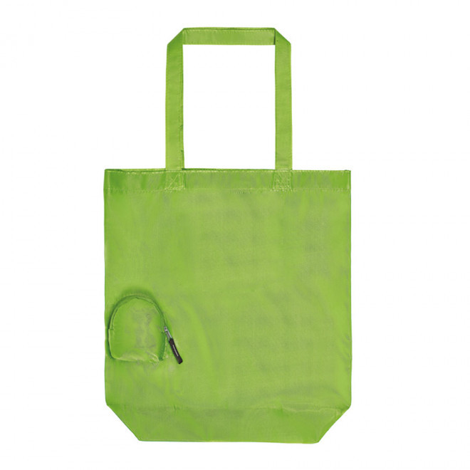 SAC SHOPPING PLIABLE PUBLICITAIRE 'MAIA' - vert