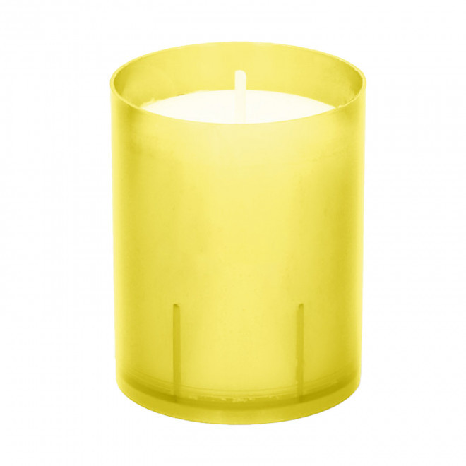 BOUGIE POT EN AMIDON DE MAIS 'MAISBOU' - jaune