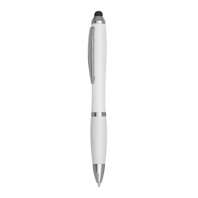 STYLO STYLET PUBLICITAIRE MINE BLEUE 'NASH' - blanc