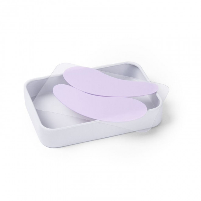 PATCHS YEUX REUTILISABLES PERSONNALISABLE SILICON 'POWCH' - blanc