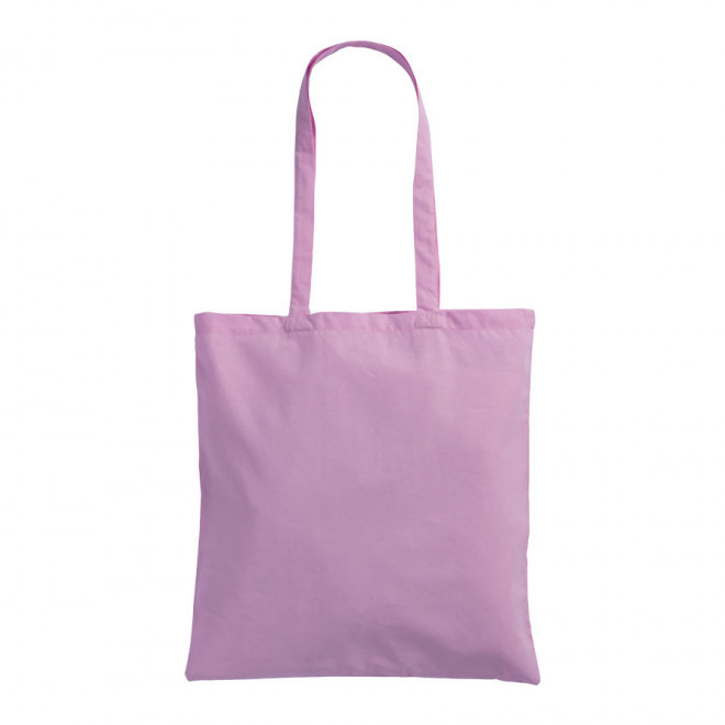 TOTE BAG PERSONNALISÉ ANSES LONGUES 'ANTONIO' 220 GR/M² - rose clair