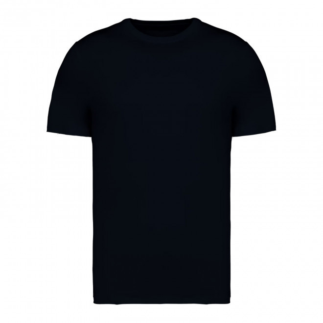TEE-SHIRT MIXTE PERSONNALISABLE 180G COULEUR 'LIGNAGE' - noir