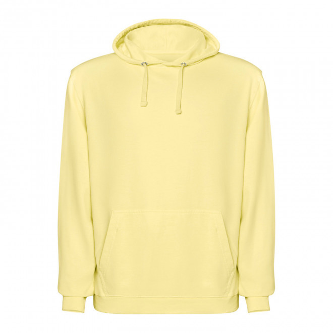 SWEAT A CAPUCHE MIXTE PERSONNALISABLE 'KENIA' - jaune