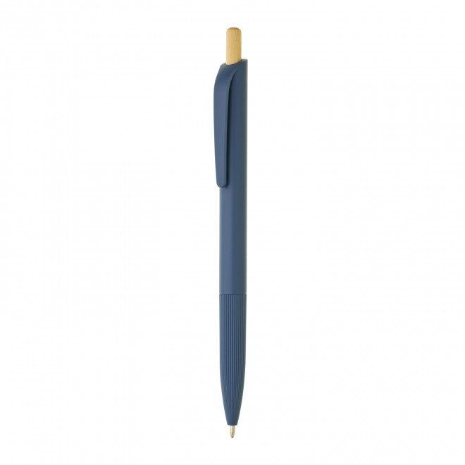 STYLO PERSONNALISABLE EN ABS RECYCLE 'VERDE' - bleu marine