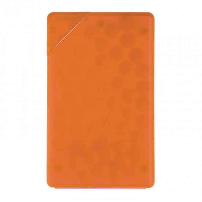 DISTRIBUTEUR PUBLICITAIRE DE BONBONS 'SKITTY RECTANGLE' - orange