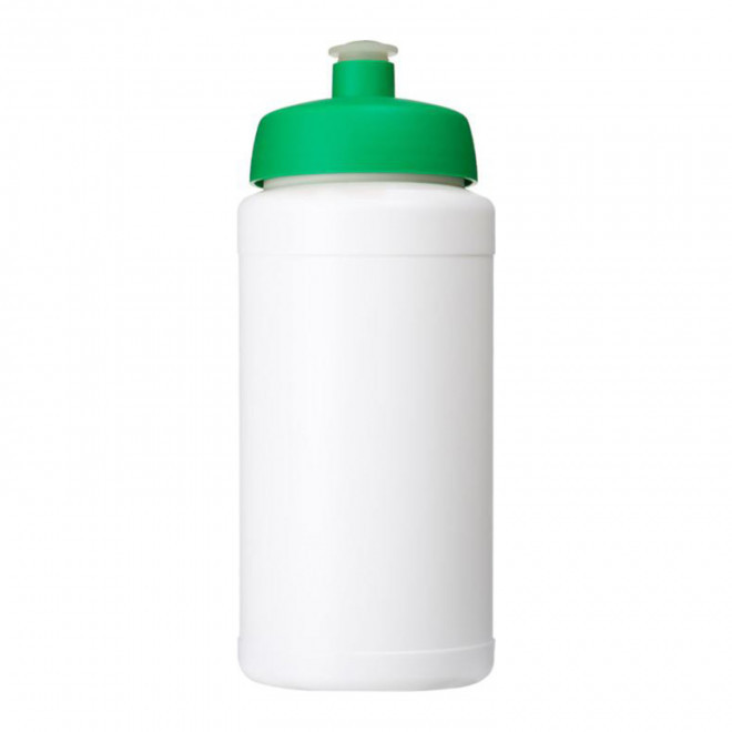 GOURDE SPORT 500ML PERSONNALISABLE 'ULTRARUN' - blanc/vert