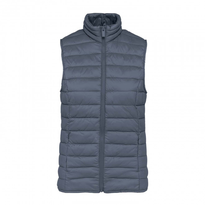 BODYWARMER FEMME PERSONNALISABLE 'INTERVALLE' - gris