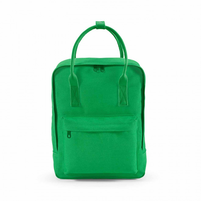 SAC A DOS TOILE RECYCLEE PERSONNALISABLE 'MASTAL' - vert