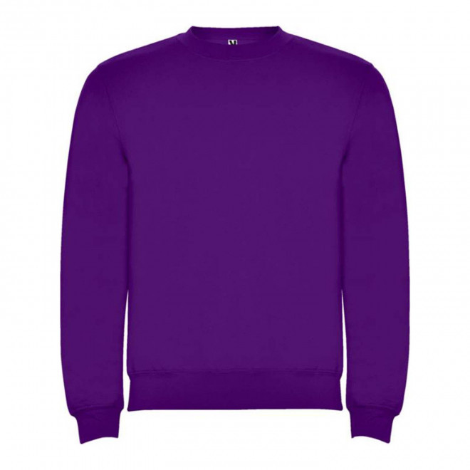 RAPIDE 4J - SWEAT COL ROND MIXTE PERSONNALISABLE 'RAPHAEL' - violet