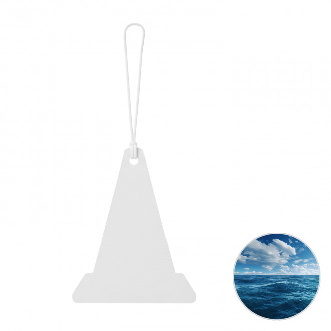 DESODORISANT VOITURE PERSONNALISABLE 'KENDO CONE CHANTIER' - océan