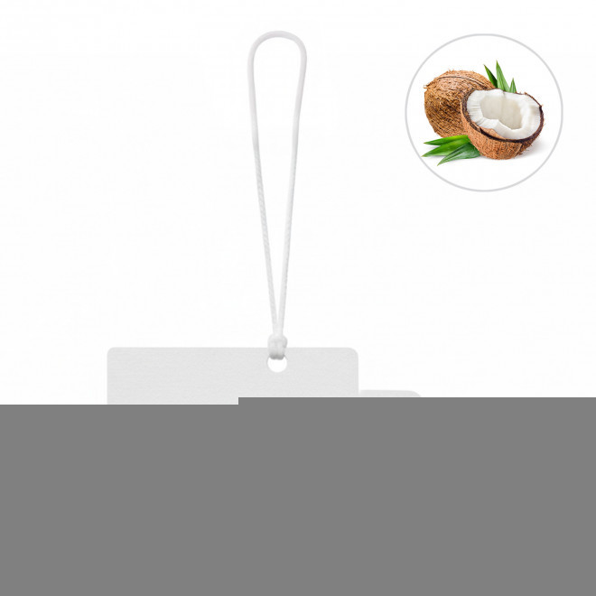 DESODORISANT VOITURE PERSONNALISABLE 'KENDO CAMION' - noix de coco