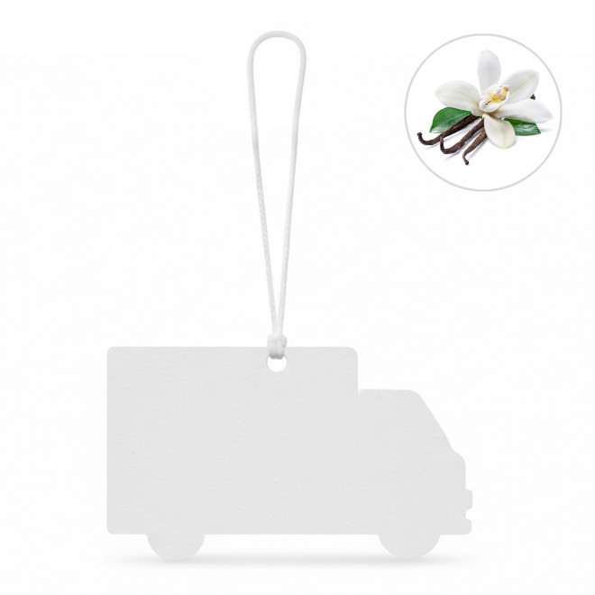 DESODORISANT VOITURE PERSONNALISABLE 'KENDO CAMION' - vanille