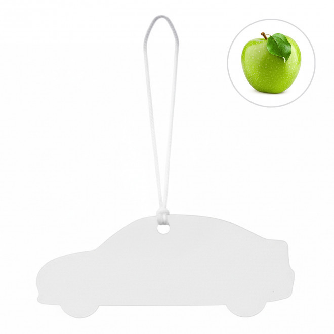 DESODORISANT VOITURE PERSONNALISABLE 'KENDO VOITURE' - pomme