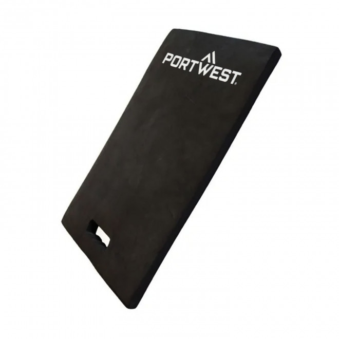 TAPIS DE GENOUX PORTWEST PERSONNALISABLE 'TOTAL CONFORT' - noir