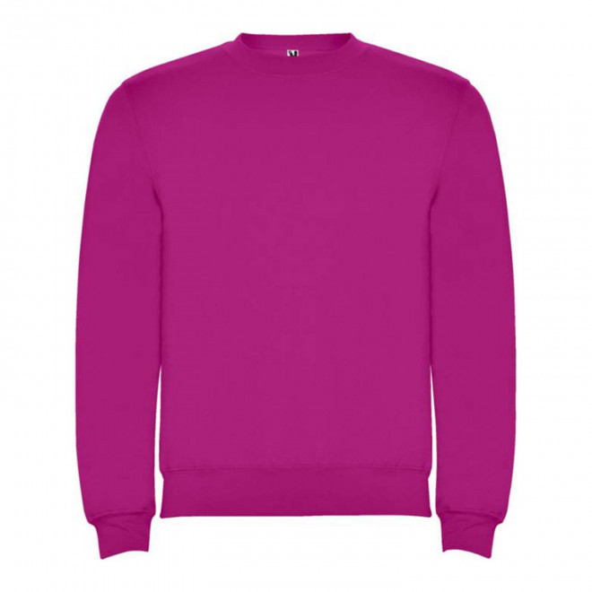 RAPIDE 4J - SWEAT COL ROND MIXTE PERSONNALISABLE 'RAPHAEL' - fuchsia