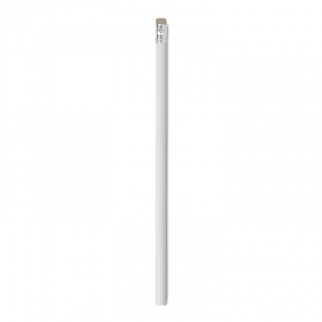 LOT PERSONNALISABLE DE 100 CRAYONS AVEC GOMME 'CRAYO' - blanc