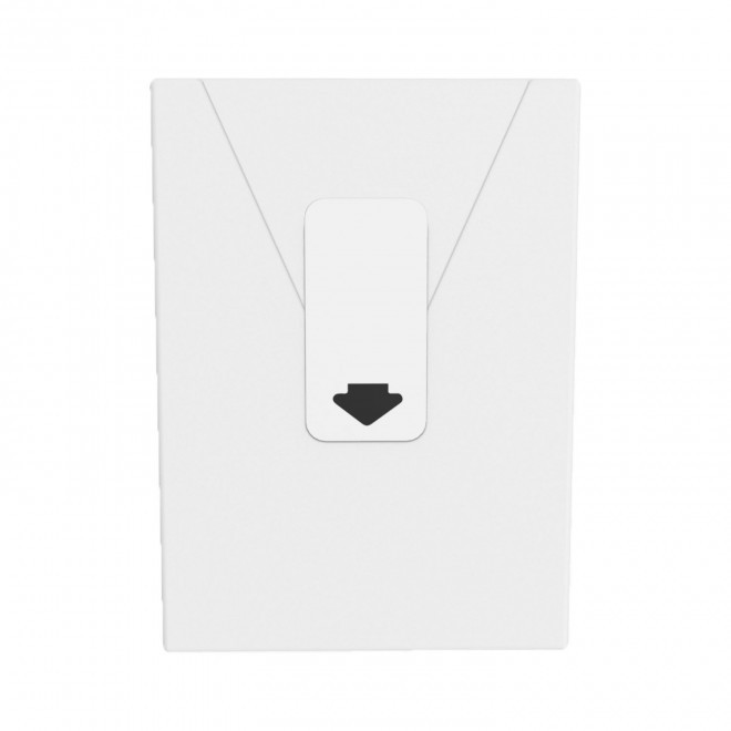 MINI PAQUET DE MOUCHOIRS PERSONNALISABLE 'TCHOUMA' - blanc