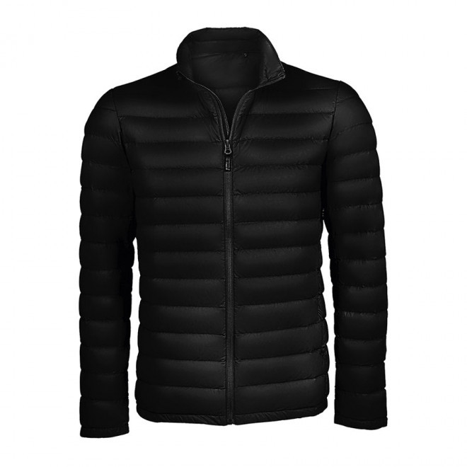 DOUDOUNE PERSONNALISÉE LÉGÈRE HOMME 'WILSON' - noir