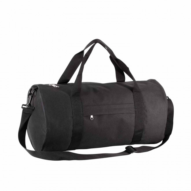 SAC POLOCHON BANDOULIERE PERSONNALISABLE 'PAULO' - noir