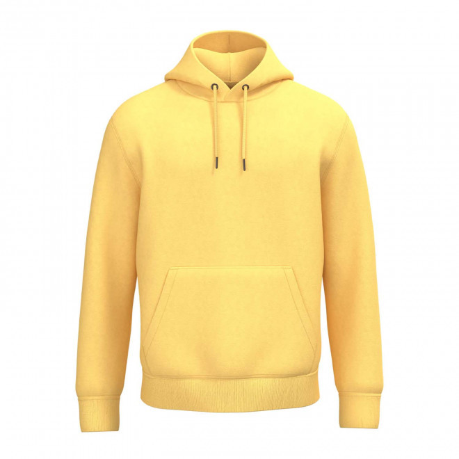 SWEAT-SHIRT MIXTE CAPUCHE PERSONNALISABLE 'NATIF' - ananas