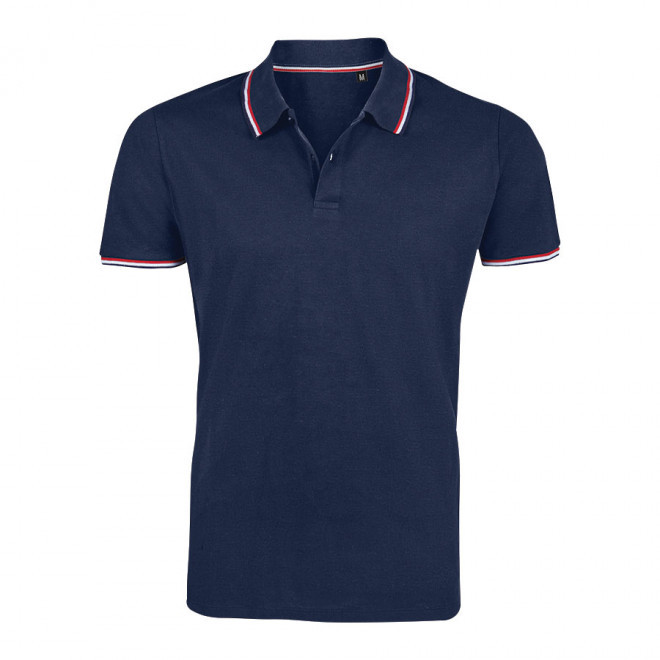 POLO HOMME PERSONNALISABLE 'PRESTIGE' - french marine