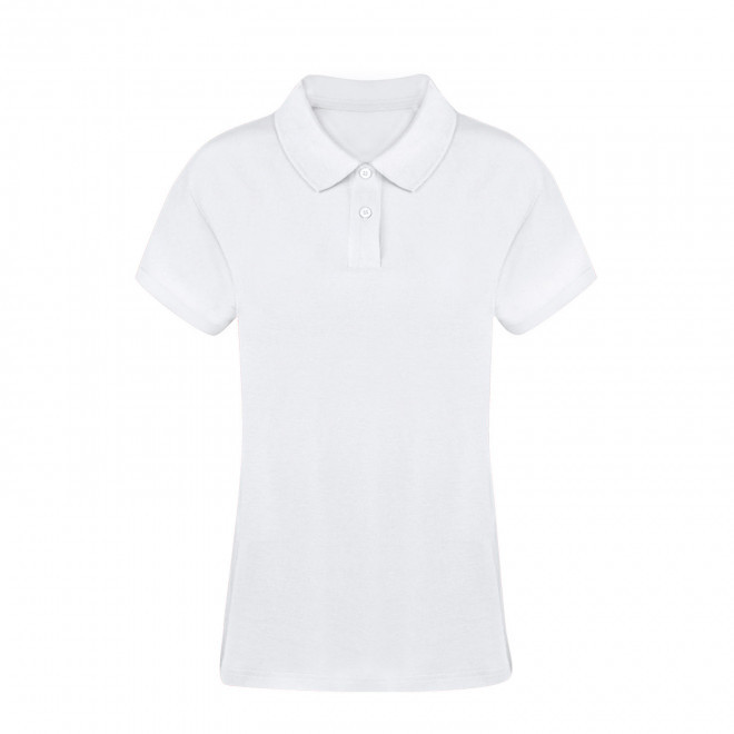 POLO FEMME PERSONNALISABLE BLANC 'TERIM 220' - blanc