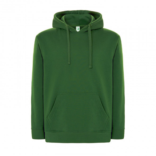 SWEAT-SHIRT MIXTE CAPUCHE JHK PERSONNALISABLE 'CORE 290' - vert bouteille