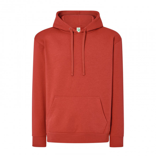 SWEAT-SHIRT MIXTE CAPUCHE JHK PERSONNALISABLE 'CORE 290' - rouge brique