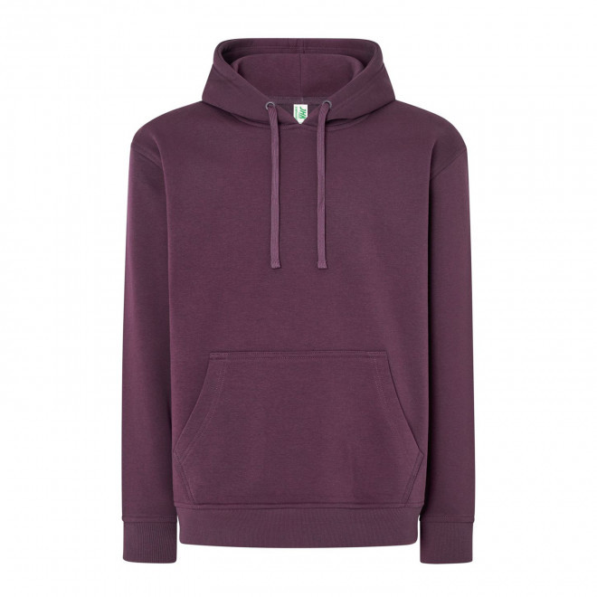SWEAT-SHIRT MIXTE CAPUCHE JHK PERSONNALISABLE 'CORE 290' - prune