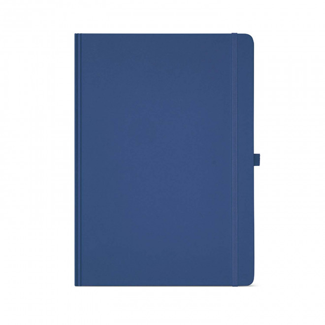 CARNET A4 CARTON RECYCLE PERSONNALISABLE 'ORMA' - bleu