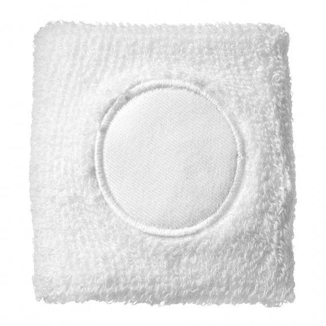 BRACELET EPONGE DE SPORT PUBLICITAIRE 'CASY' - blanc