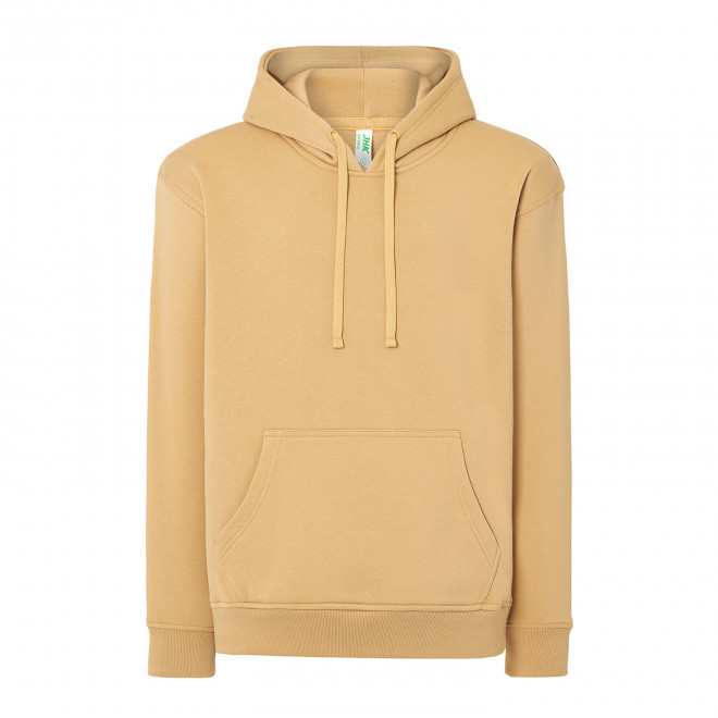 SWEAT-SHIRT MIXTE CAPUCHE JHK PERSONNALISABLE 'CORE 290' - jaune pâle