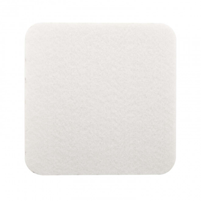 DESSOUS DE VERRE EN FEUTRE RPET PERSONNALISABLE 'BINOU' - carré