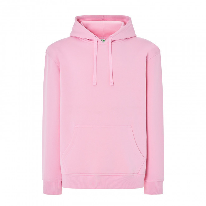 SWEAT-SHIRT MIXTE CAPUCHE JHK PERSONNALISABLE 'CORE 290' - rose pastel