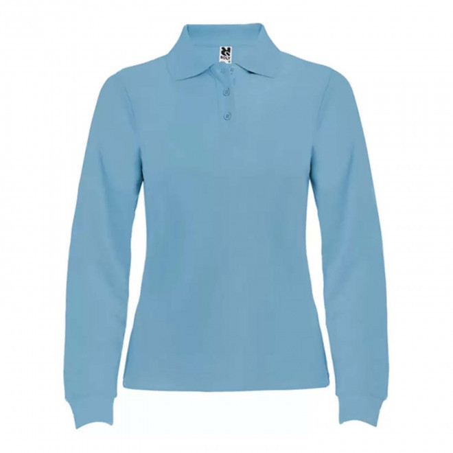 RAPIDE 4J - POLO FEMME 'ESTRELLO'  - bleu ciel