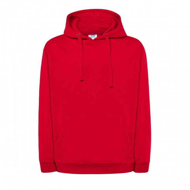 SWEAT-SHIRT MIXTE CAPUCHE JHK PERSONNALISABLE 'CORE 290' - rouge