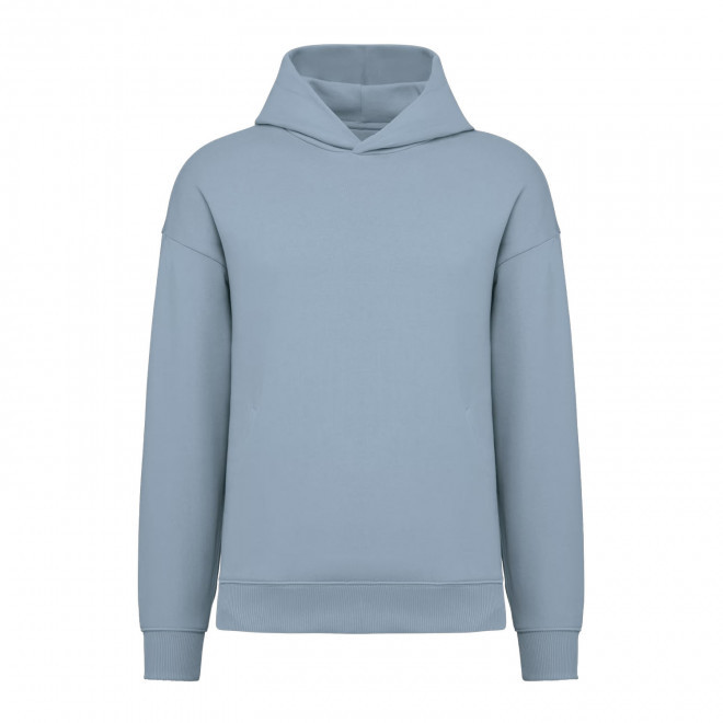 SWEAT-SHIRT PERSONNALISABLE MIXTE OVERSIZE 'OBEBI SPIRIT' - bleu aqua