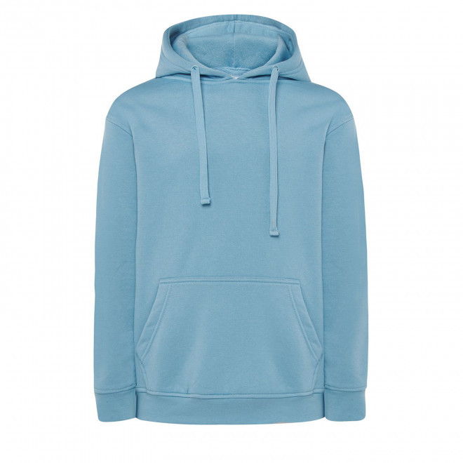 SWEAT-SHIRT MIXTE CAPUCHE JHK PERSONNALISABLE 'CORE 290' - bleu ciel