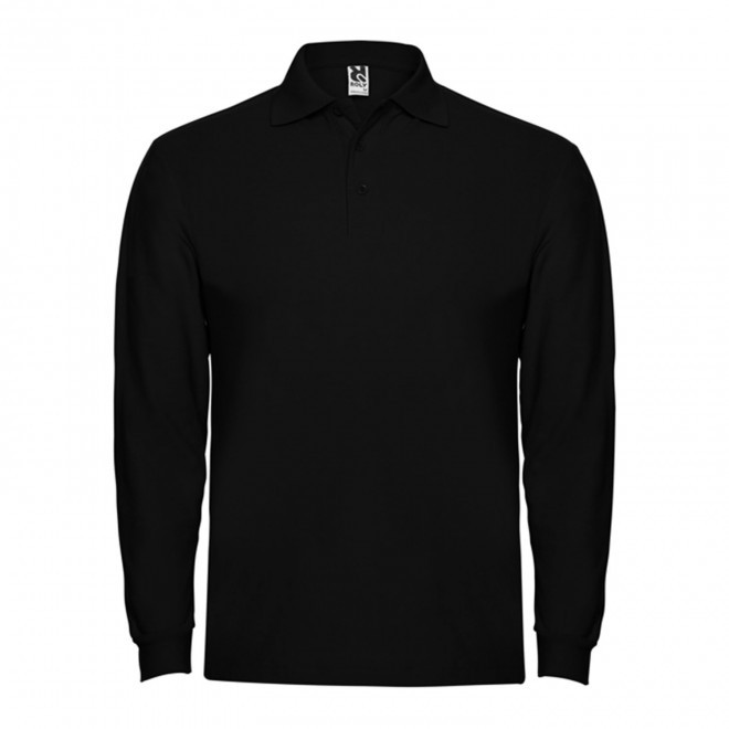 RAPIDE 4 J - POLO HOMME PERSONNALISABLE 'ESTRELLO' - noir
