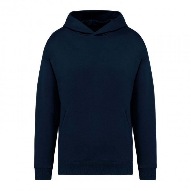 SWEAT-SHIRT PERSONNALISABLE MIXTE OVERSIZE 'OBEBI SPIRIT' - bleu marine