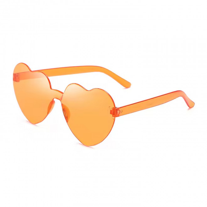 LUNETTES COEUR PERSONNALISABLES 'FIESTANI' - orange